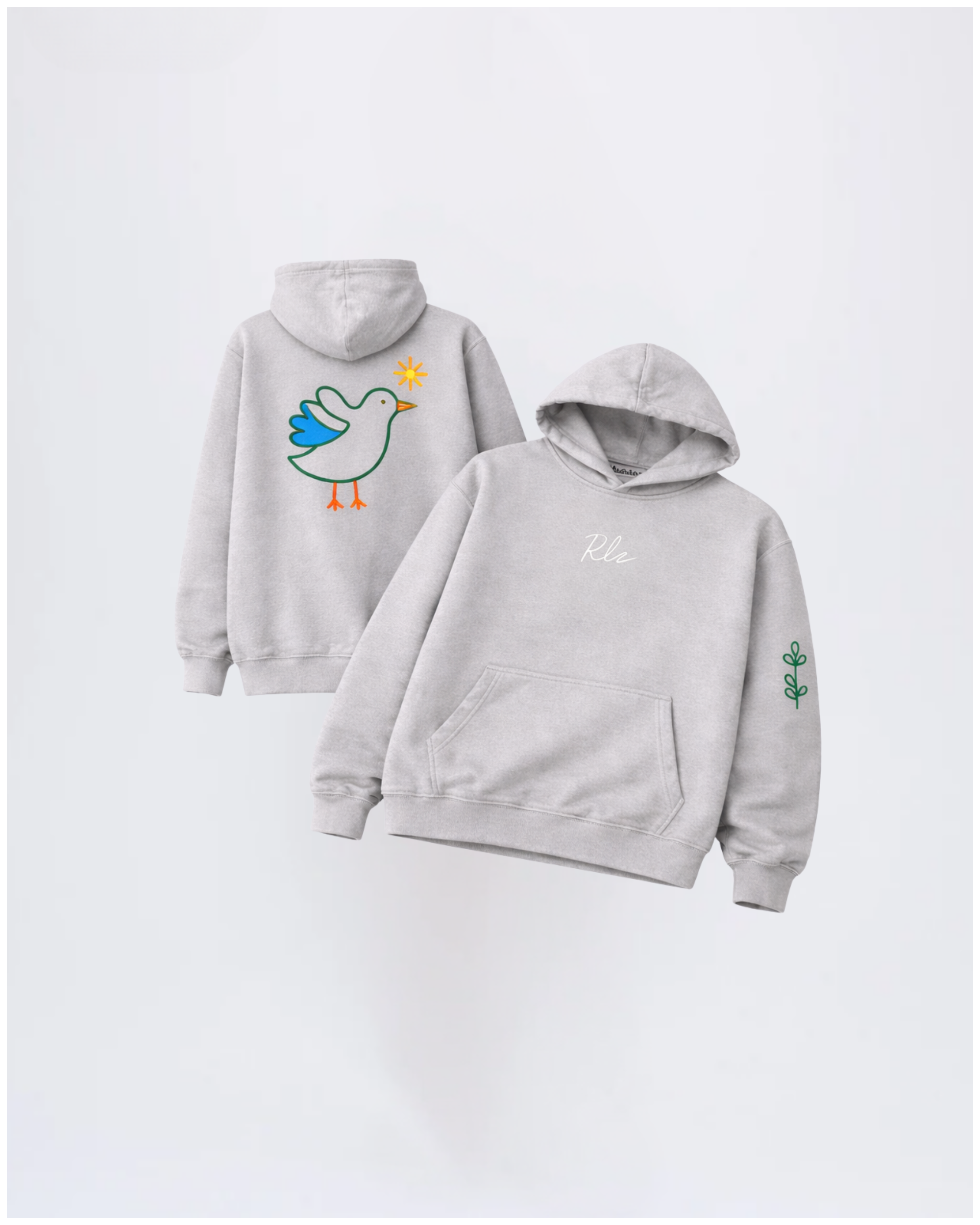 Mens Origin Hoodie - Grey