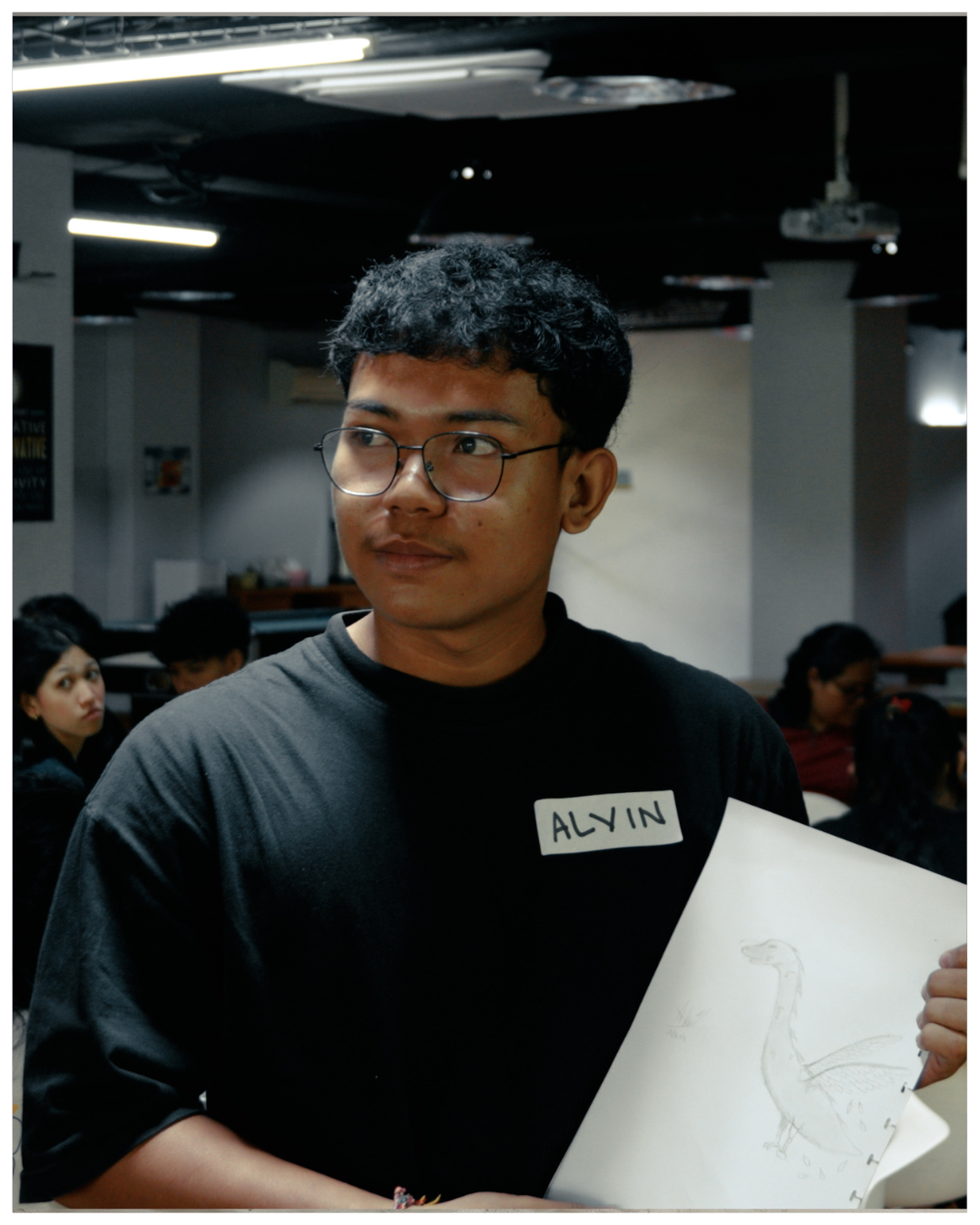 Alvin's Hoodie - Black