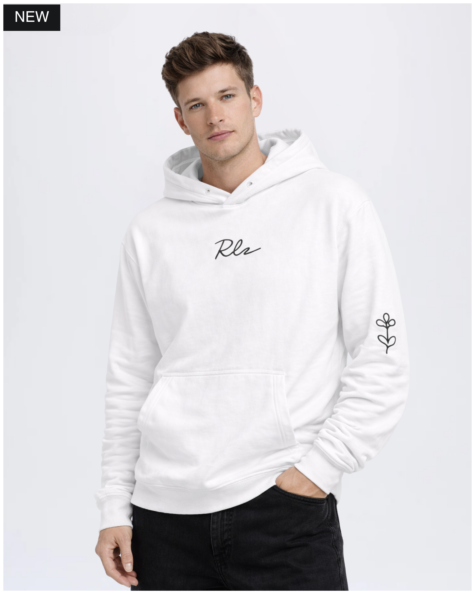 Mens Origin Hoodie - White