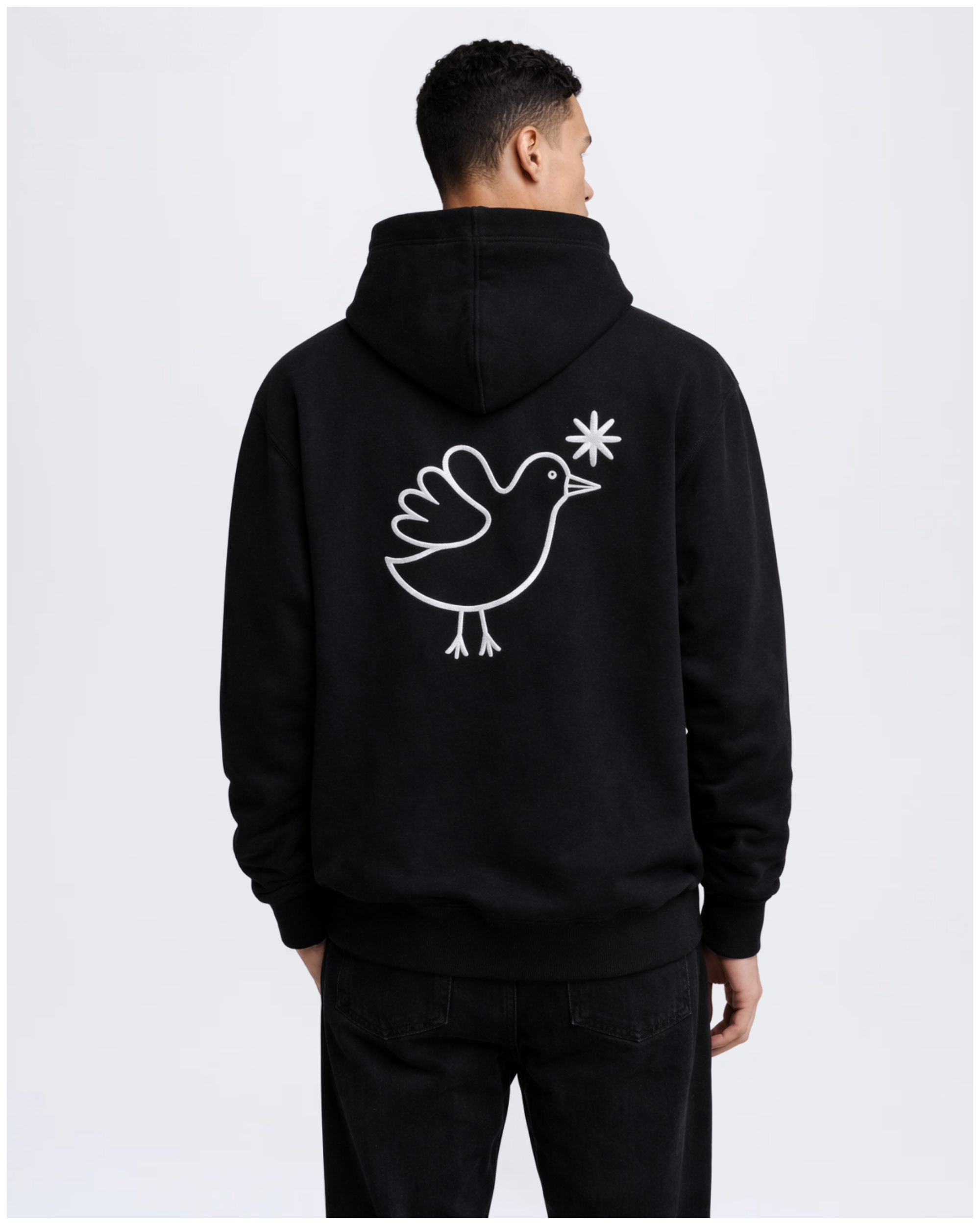 Mens Origin Hoodie - Black