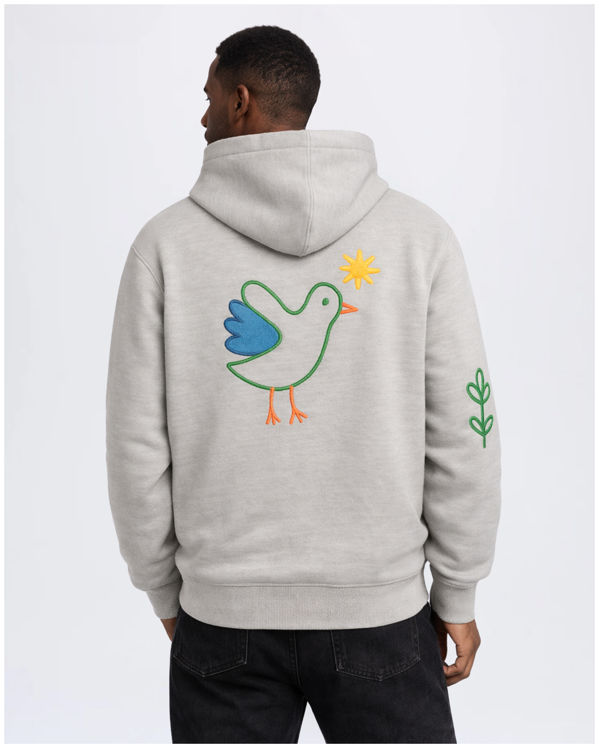 Mens Origin Hoodie - Grey