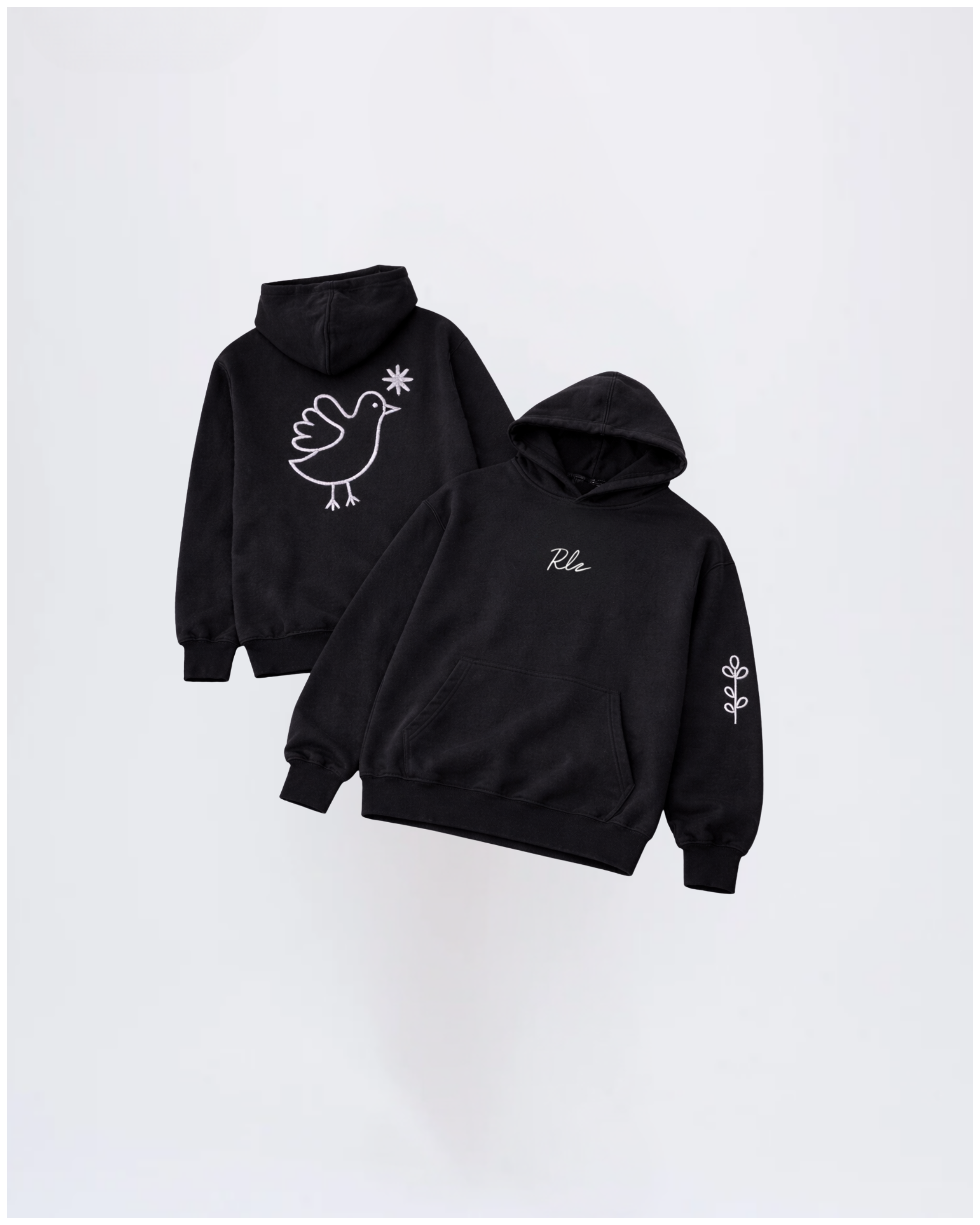 Mens Origin Hoodie - Black