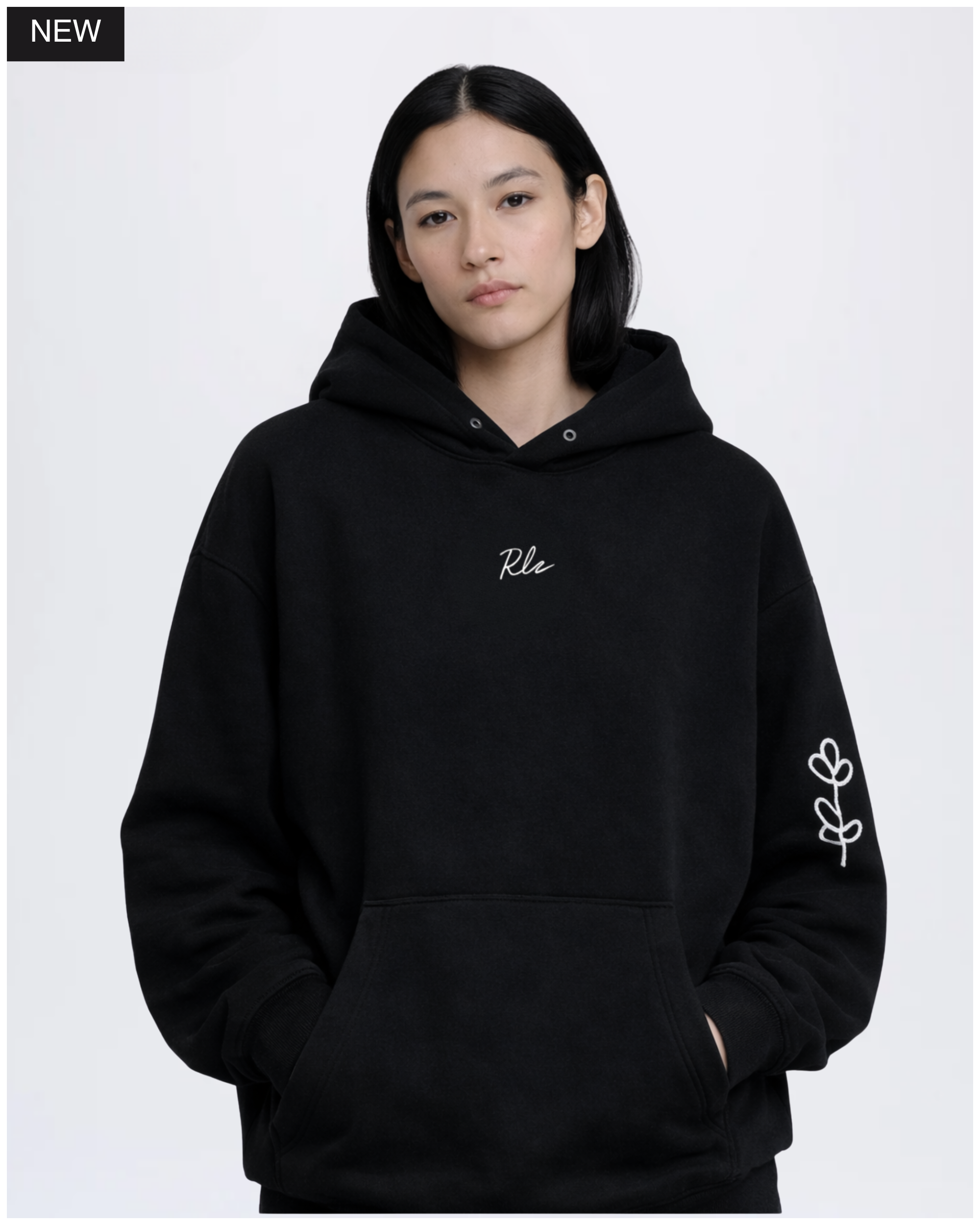 Womens Origin Hoodie - Black
