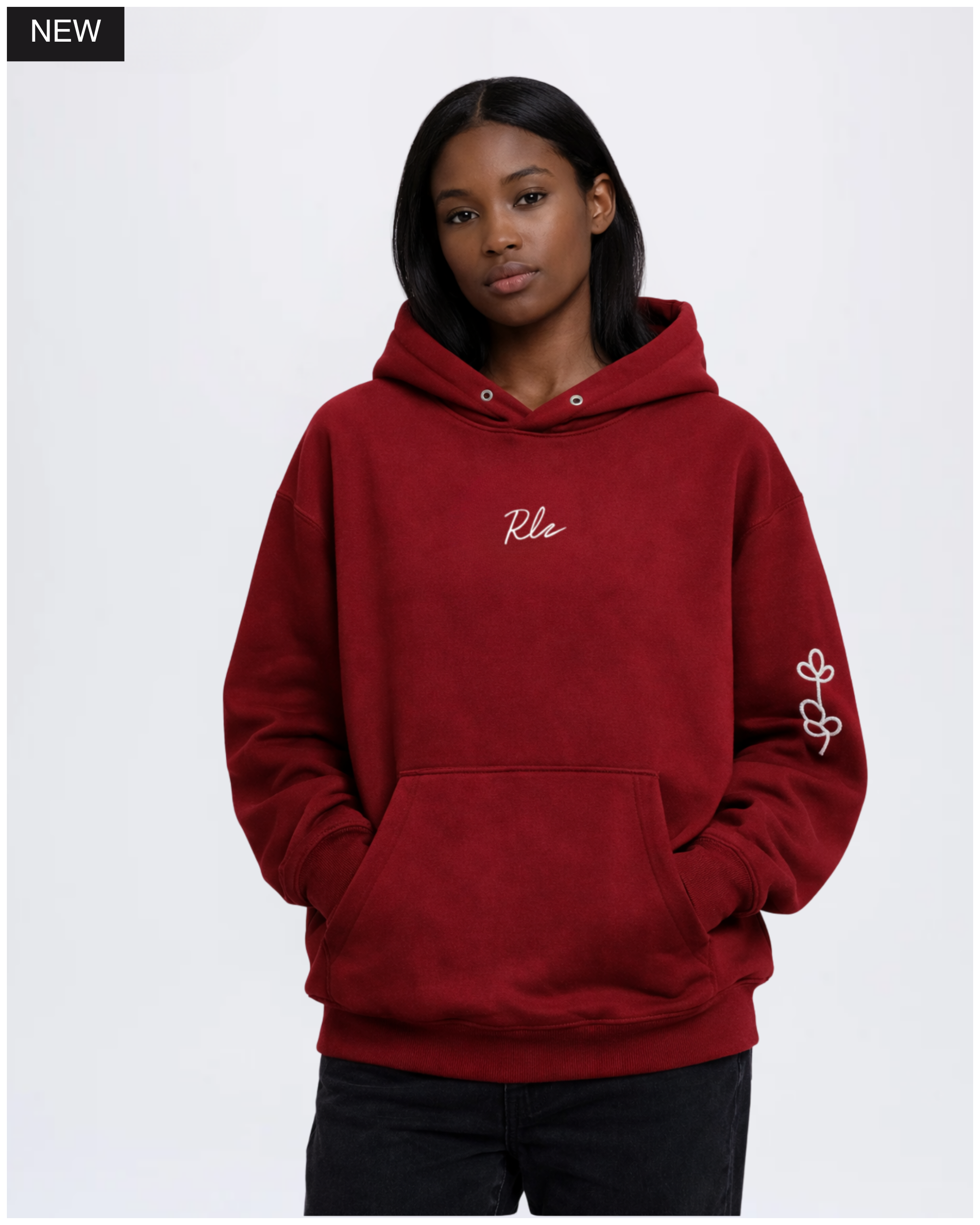 Womens Origin Hoodie - Wine Red